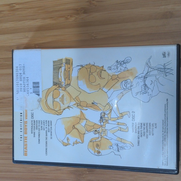 Beastie Boys Video Anthology (Criterion Collection) w/Poster - Picture 2 of 8